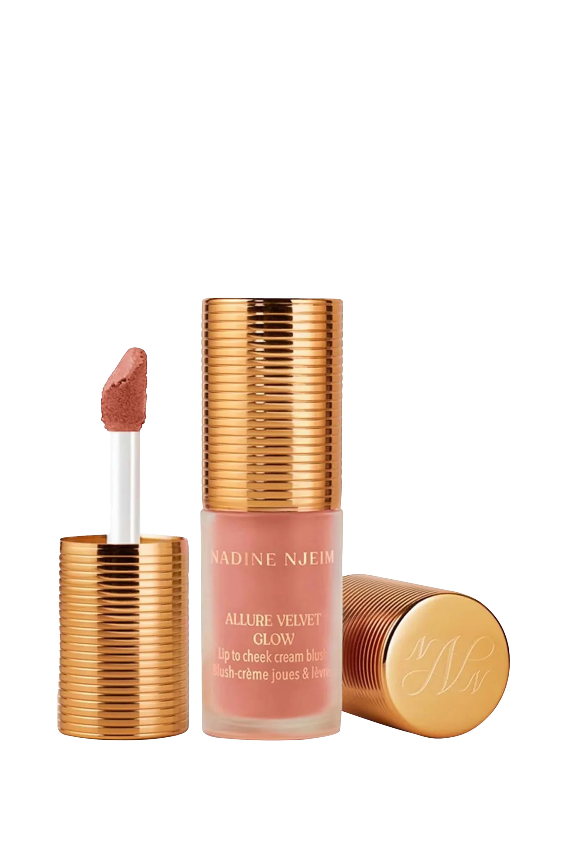 Allure Velvet Glow – أحمر خدود كريمي للشفاه والخدود