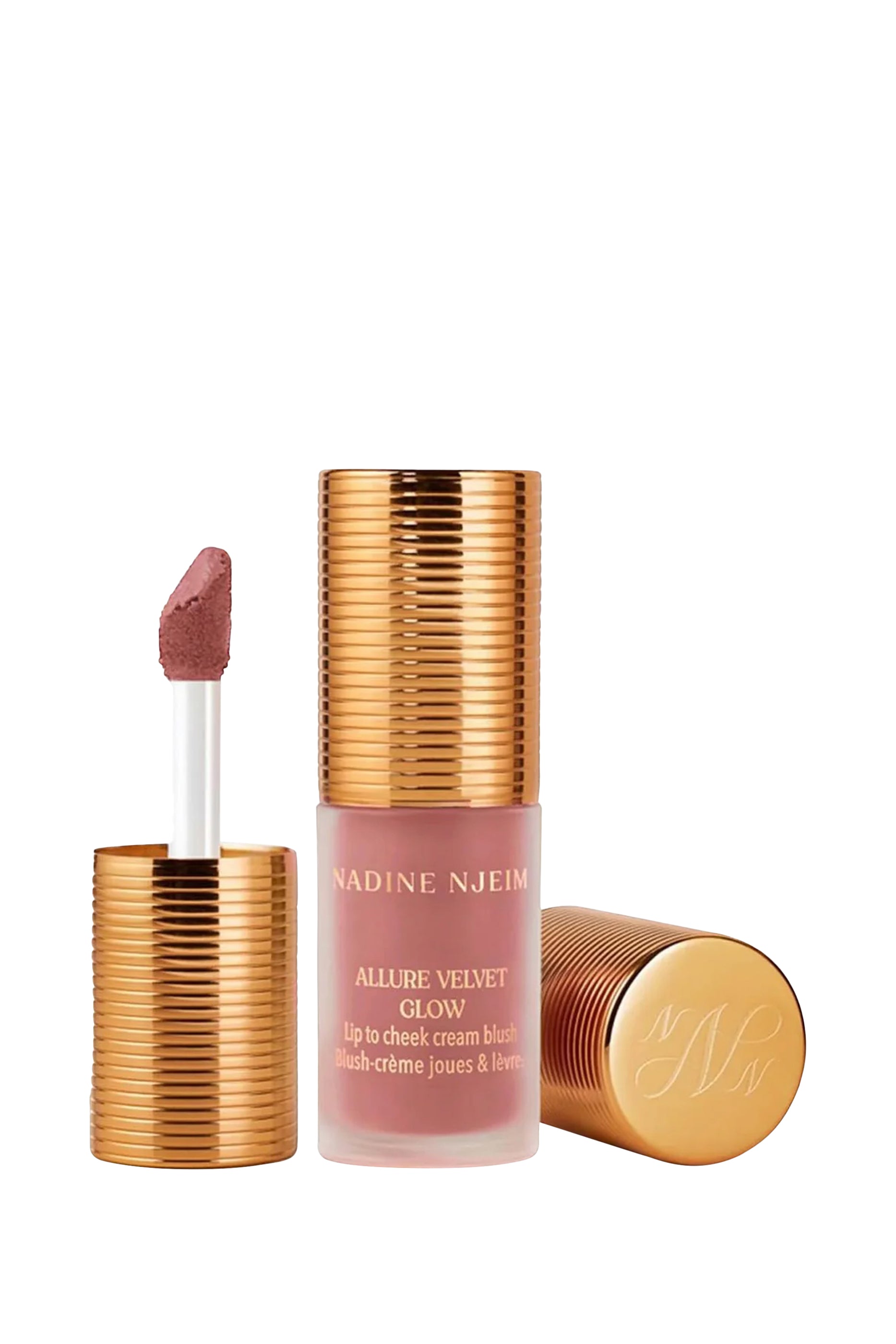 Allure Velvet Glow – أحمر خدود كريمي للشفاه والخدود