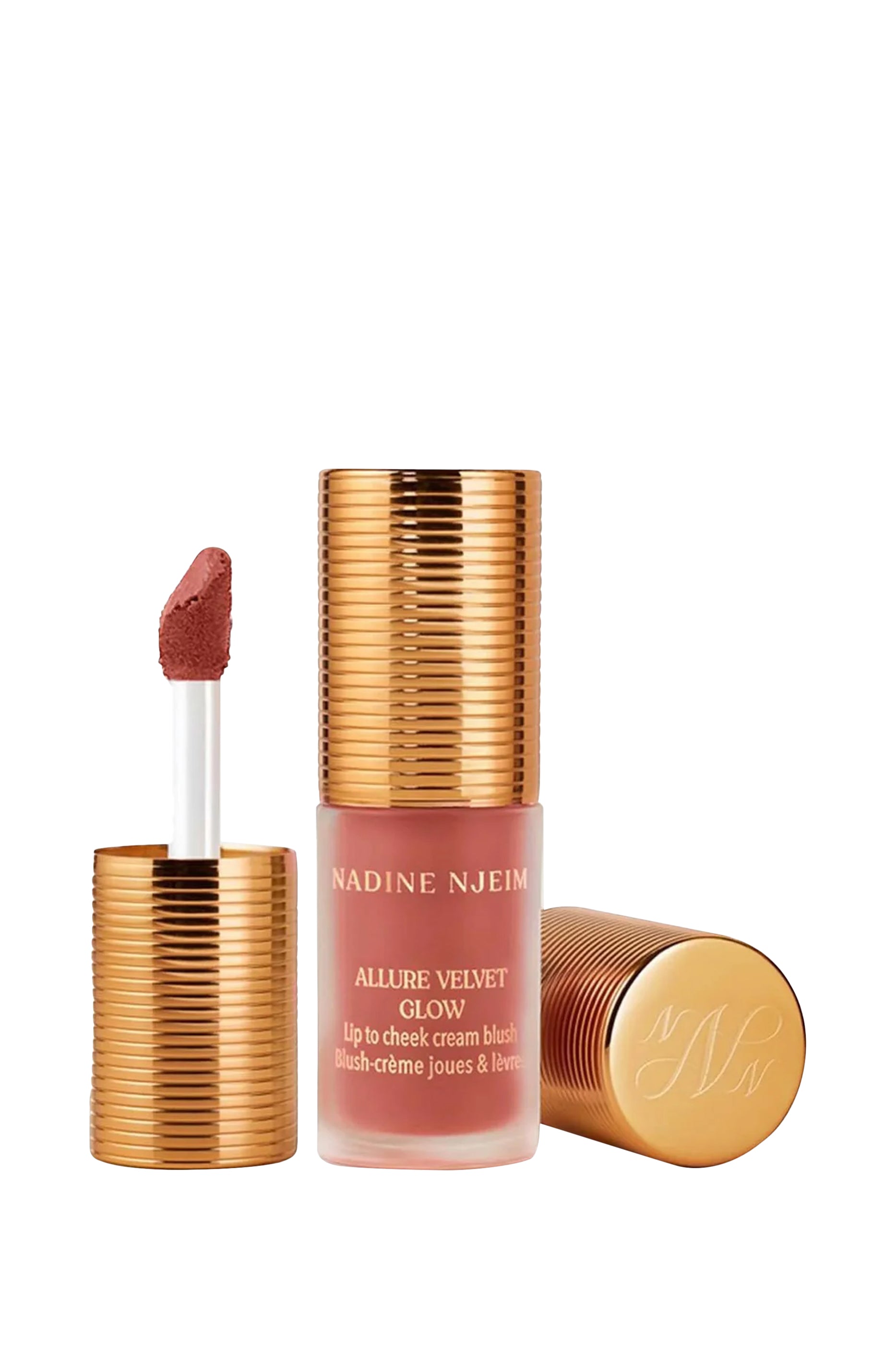 Allure Velvet Glow – أحمر خدود كريمي للشفاه والخدود