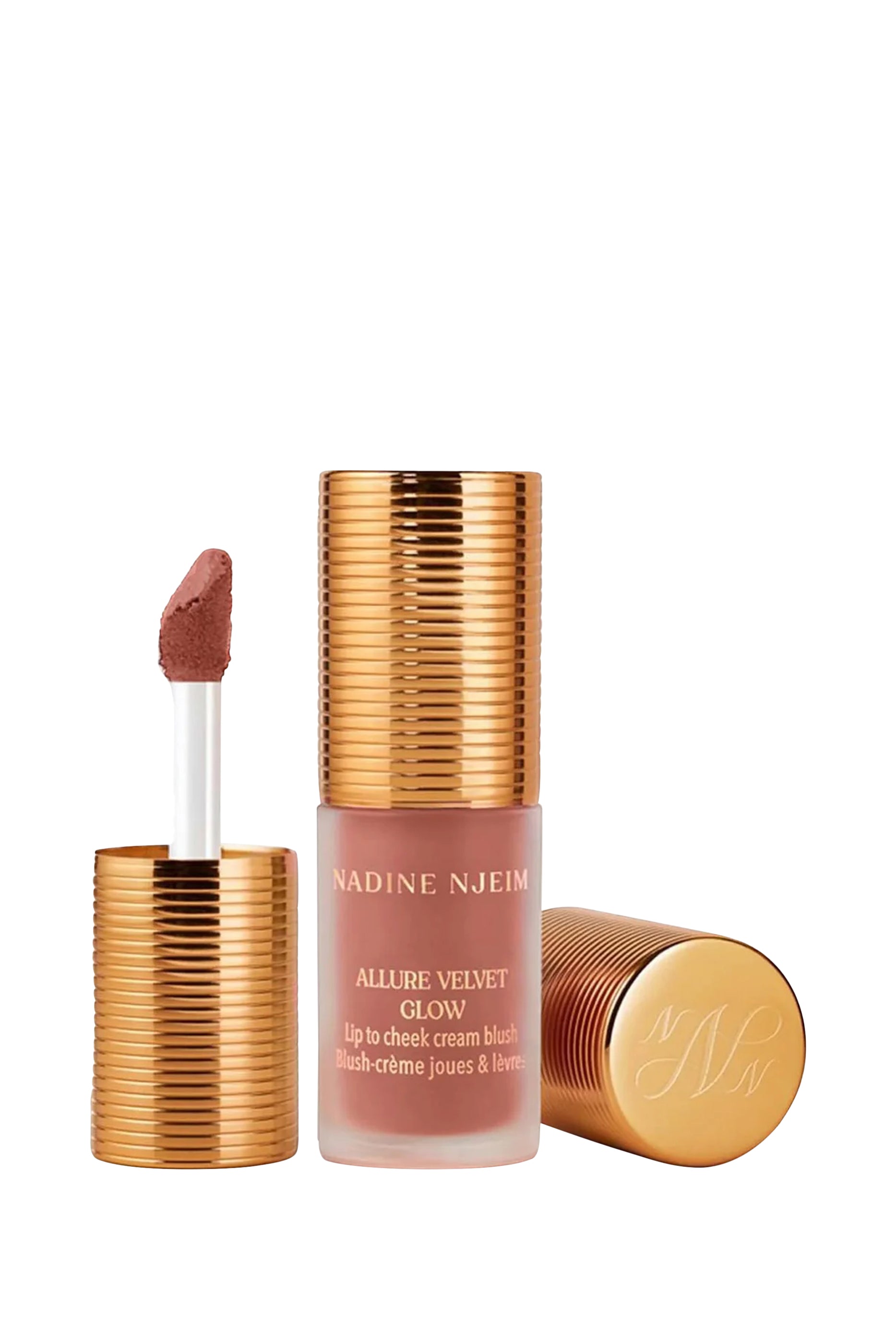 Allure Velvet Glow – أحمر خدود كريمي للشفاه والخدود